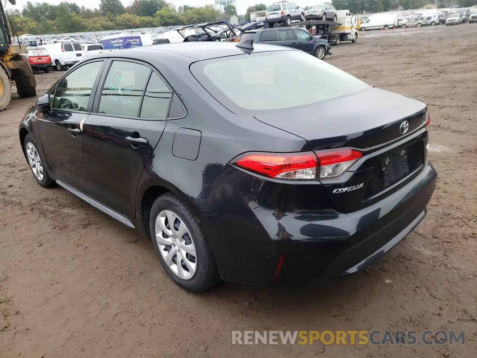 3 Photograph of a damaged car JTDEPRAE0LJ046748 TOYOTA COROLLA 2020