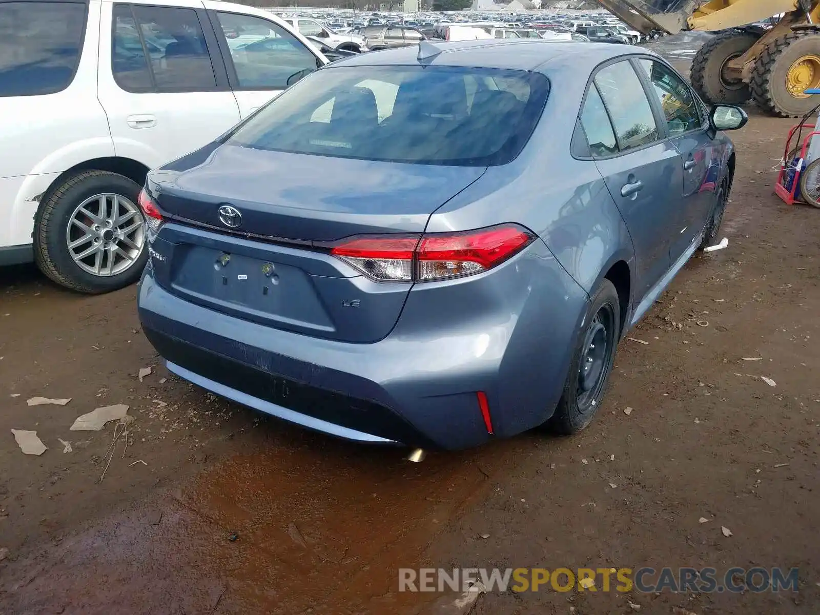 4 Photograph of a damaged car JTDEPRAE0LJ047365 TOYOTA COROLLA 2020