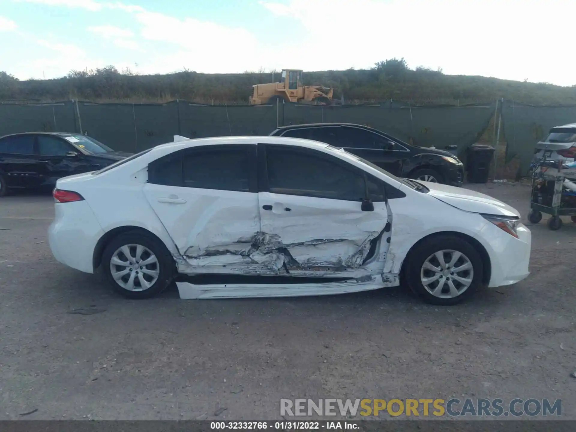 6 Photograph of a damaged car JTDEPRAE0LJ048239 TOYOTA COROLLA 2020