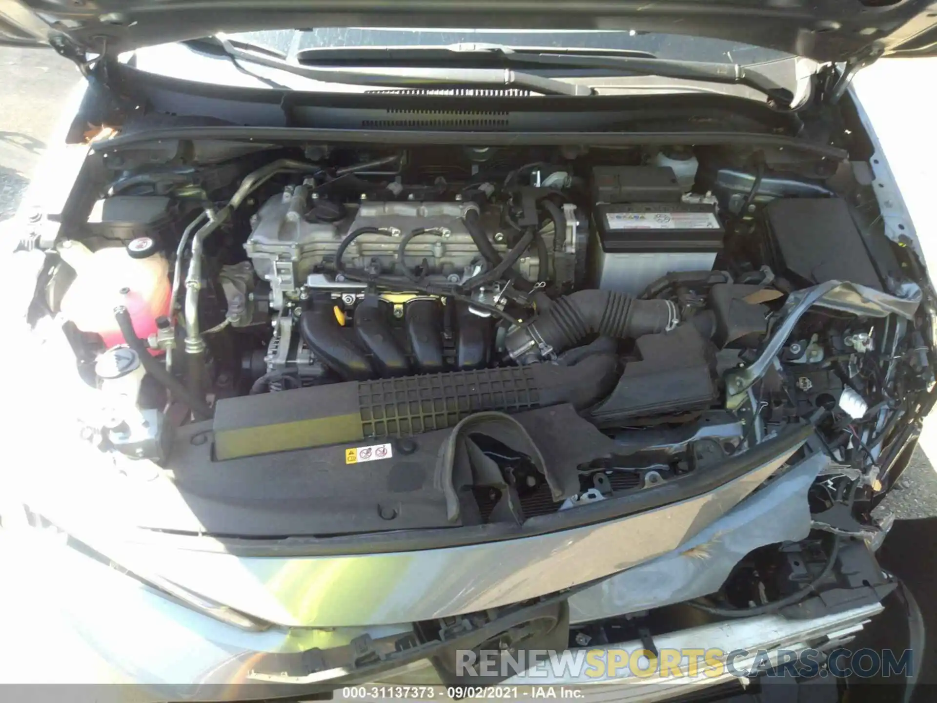 10 Photograph of a damaged car JTDEPRAE0LJ048564 TOYOTA COROLLA 2020