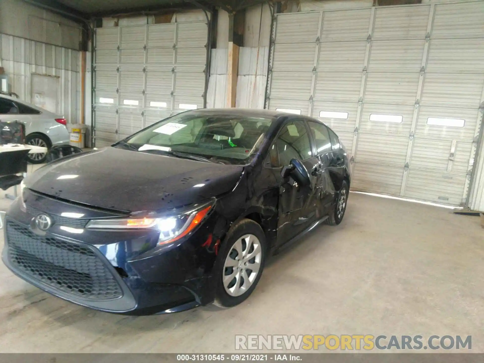 6 Photograph of a damaged car JTDEPRAE0LJ049004 TOYOTA COROLLA 2020