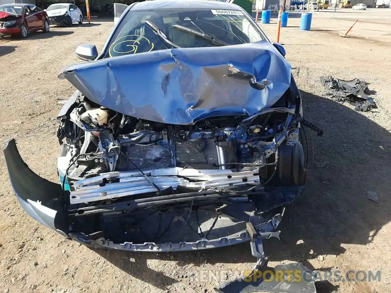 9 Photograph of a damaged car JTDEPRAE0LJ049178 TOYOTA COROLLA 2020