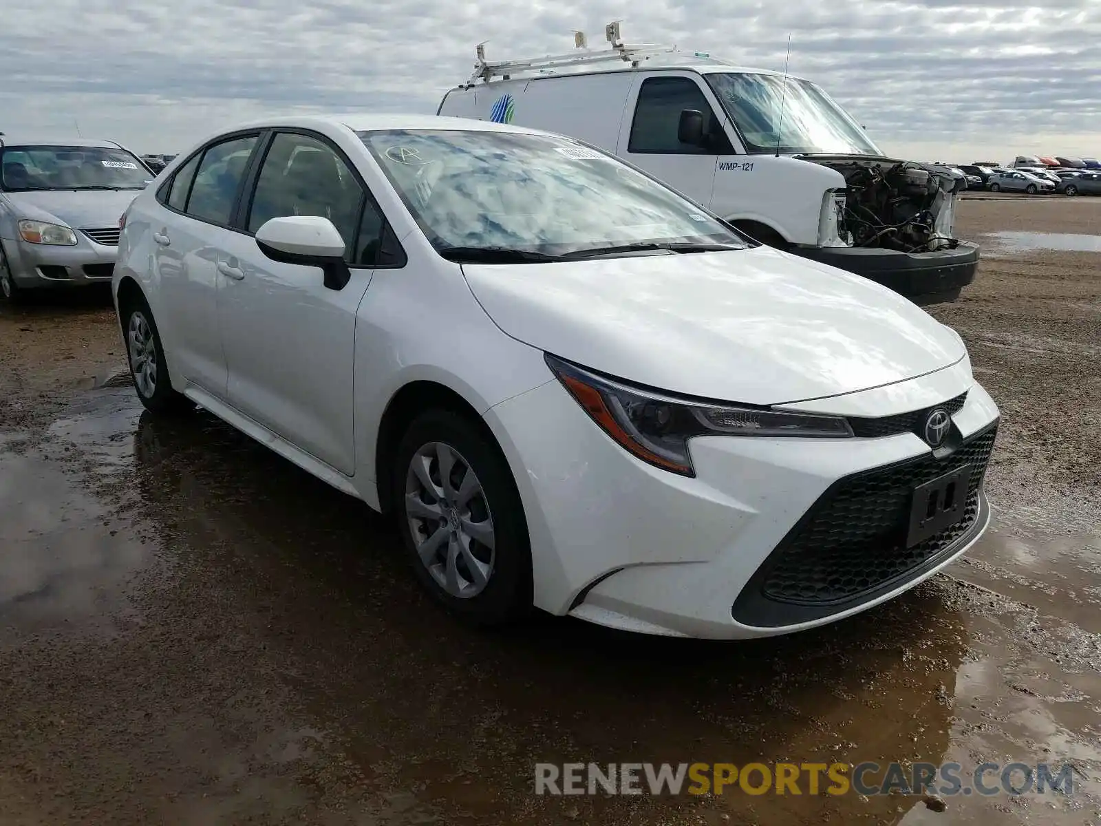 1 Photograph of a damaged car JTDEPRAE0LJ049732 TOYOTA COROLLA 2020