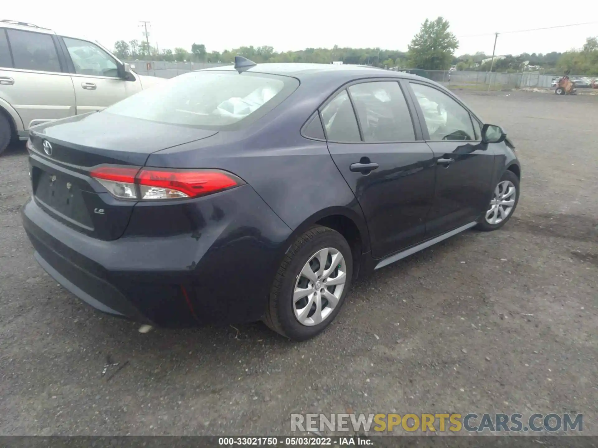 4 Photograph of a damaged car JTDEPRAE0LJ050475 TOYOTA COROLLA 2020