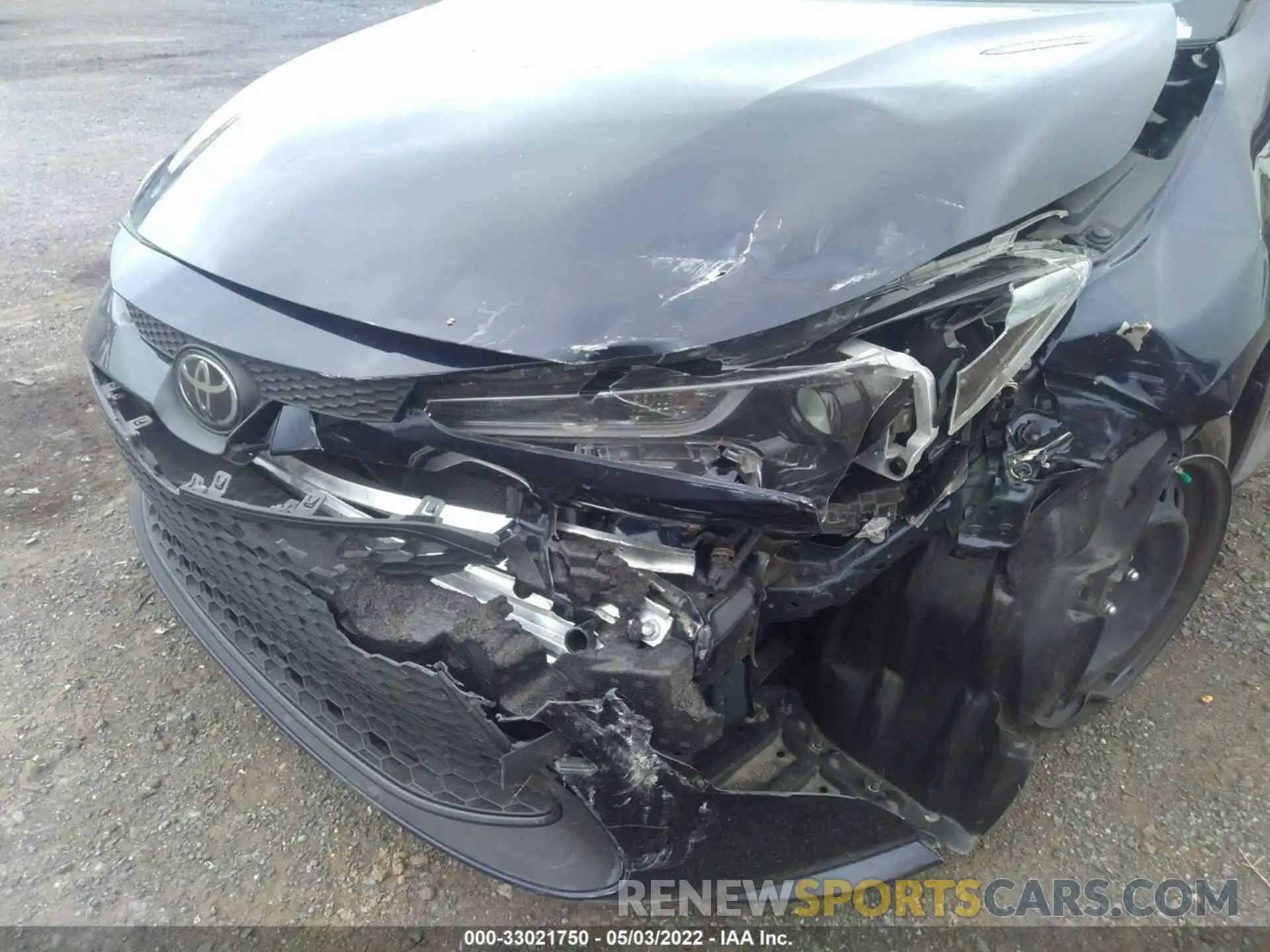 6 Photograph of a damaged car JTDEPRAE0LJ050475 TOYOTA COROLLA 2020