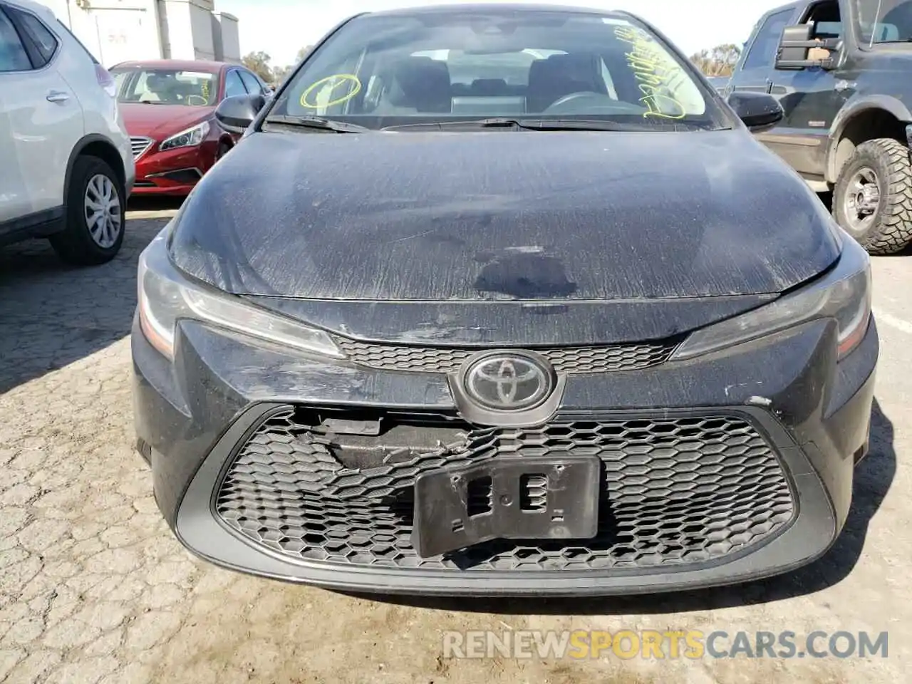 9 Photograph of a damaged car JTDEPRAE0LJ051402 TOYOTA COROLLA 2020