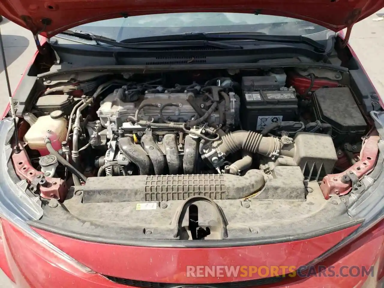 7 Photograph of a damaged car JTDEPRAE0LJ051920 TOYOTA COROLLA 2020