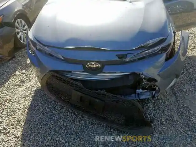 9 Photograph of a damaged car JTDEPRAE0LJ051965 TOYOTA COROLLA 2020