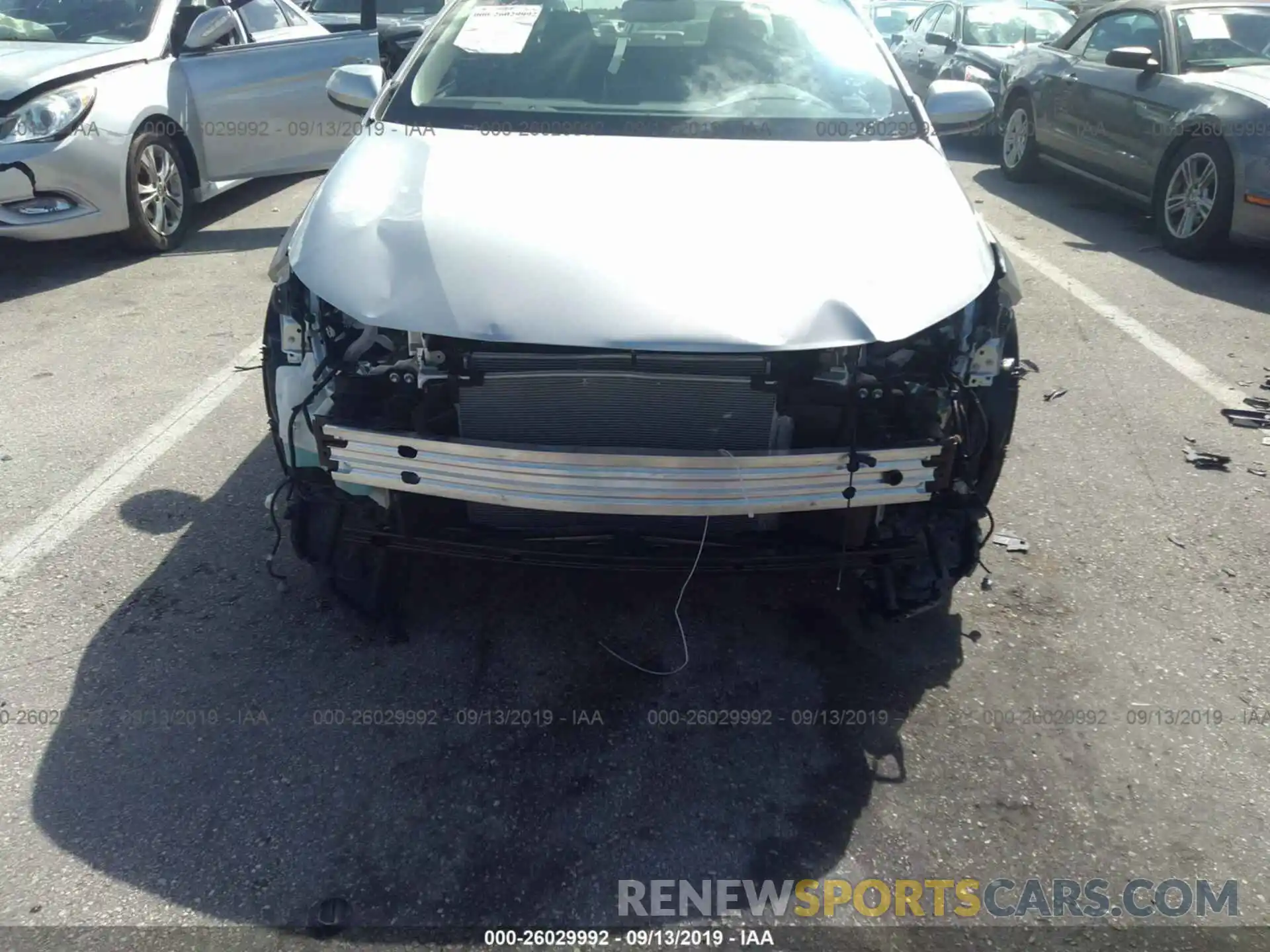 6 Photograph of a damaged car JTDEPRAE0LJ052422 TOYOTA COROLLA 2020