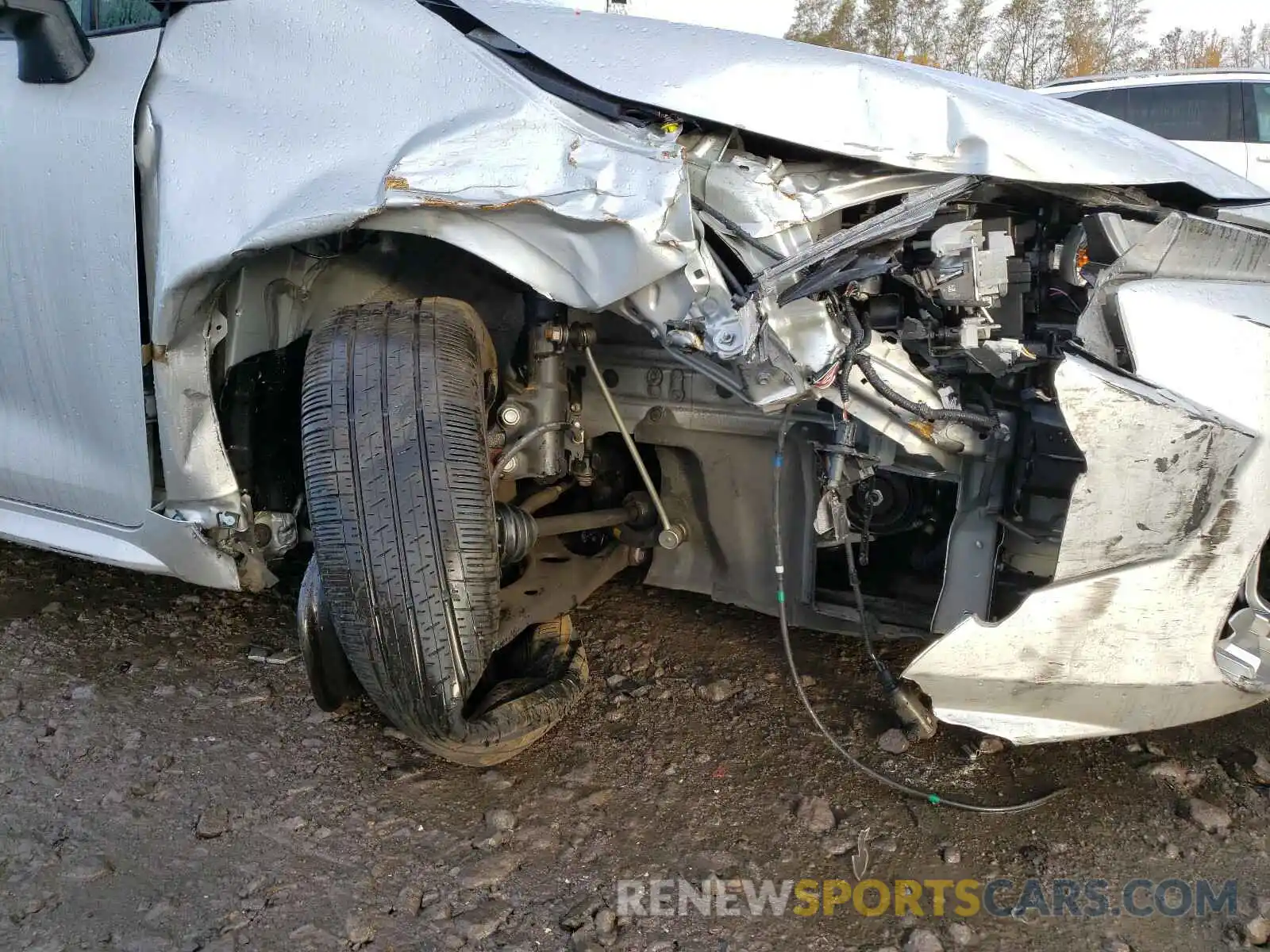 9 Photograph of a damaged car JTDEPRAE0LJ052890 TOYOTA COROLLA 2020