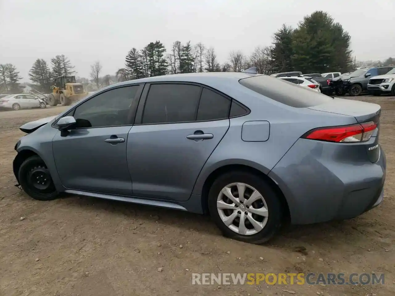 2 Photograph of a damaged car JTDEPRAE0LJ054123 TOYOTA COROLLA 2020