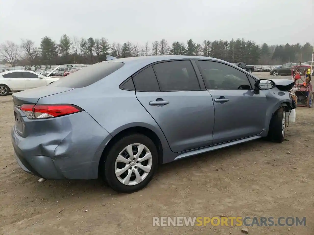 3 Photograph of a damaged car JTDEPRAE0LJ054123 TOYOTA COROLLA 2020