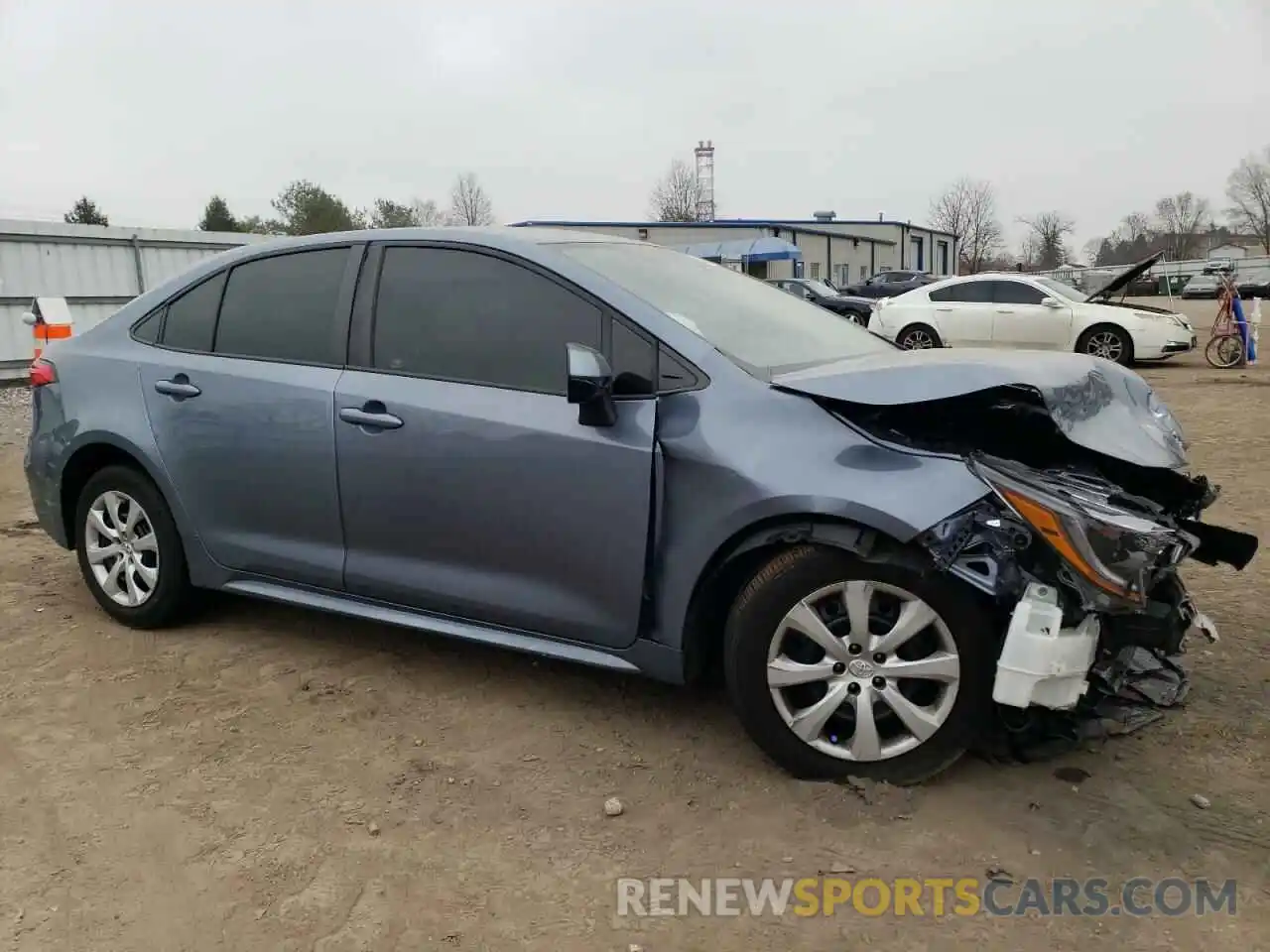 4 Photograph of a damaged car JTDEPRAE0LJ054123 TOYOTA COROLLA 2020