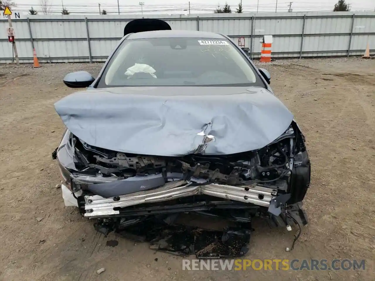 5 Photograph of a damaged car JTDEPRAE0LJ054123 TOYOTA COROLLA 2020