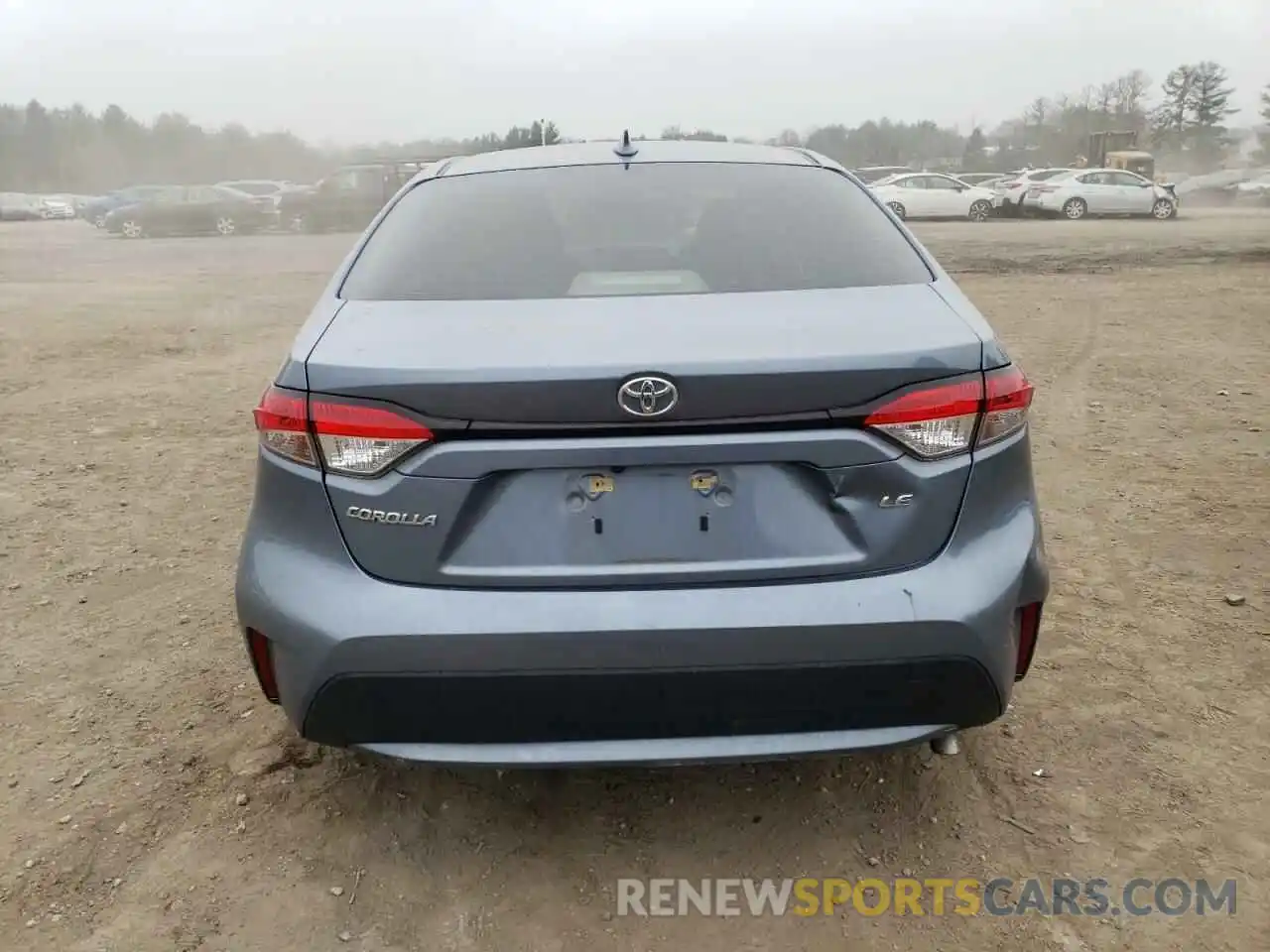 6 Photograph of a damaged car JTDEPRAE0LJ054123 TOYOTA COROLLA 2020