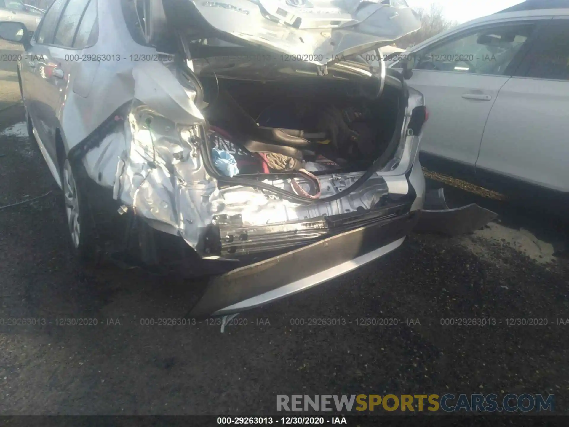 6 Photograph of a damaged car JTDEPRAE0LJ054445 TOYOTA COROLLA 2020