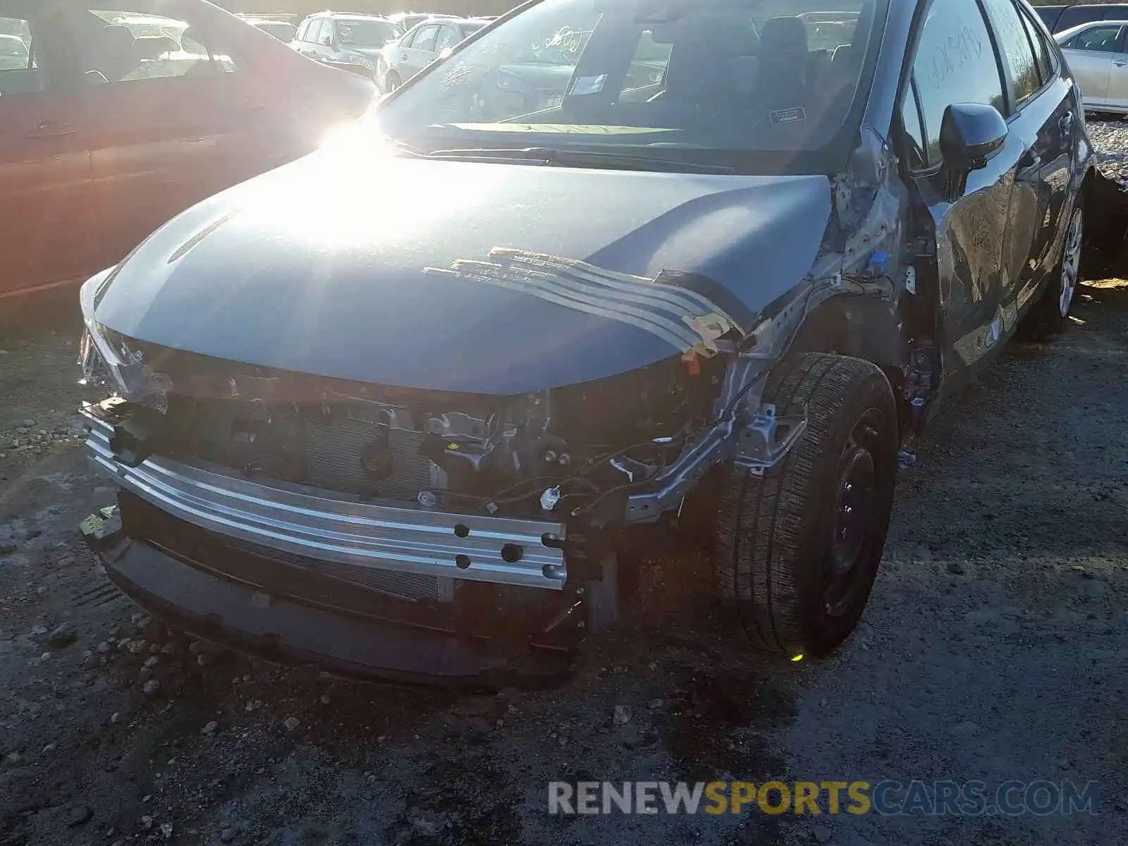 9 Photograph of a damaged car JTDEPRAE0LJ057152 TOYOTA COROLLA 2020