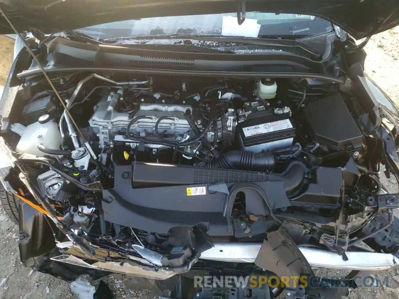 7 Photograph of a damaged car JTDEPRAE0LJ057314 TOYOTA COROLLA 2020