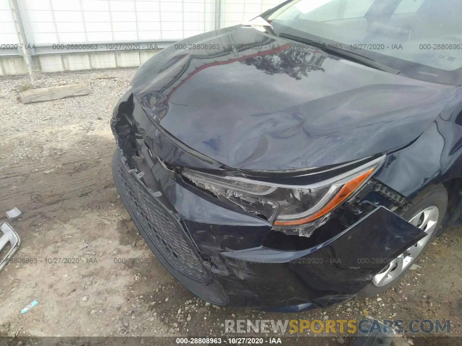 6 Photograph of a damaged car JTDEPRAE0LJ058317 TOYOTA COROLLA 2020