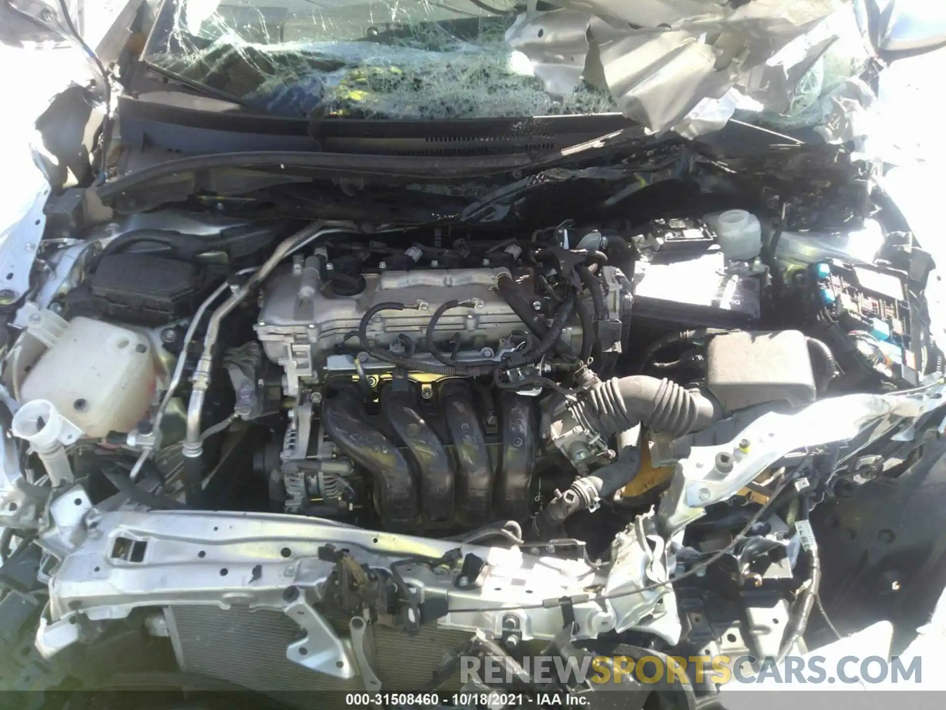 10 Photograph of a damaged car JTDEPRAE0LJ058964 TOYOTA COROLLA 2020