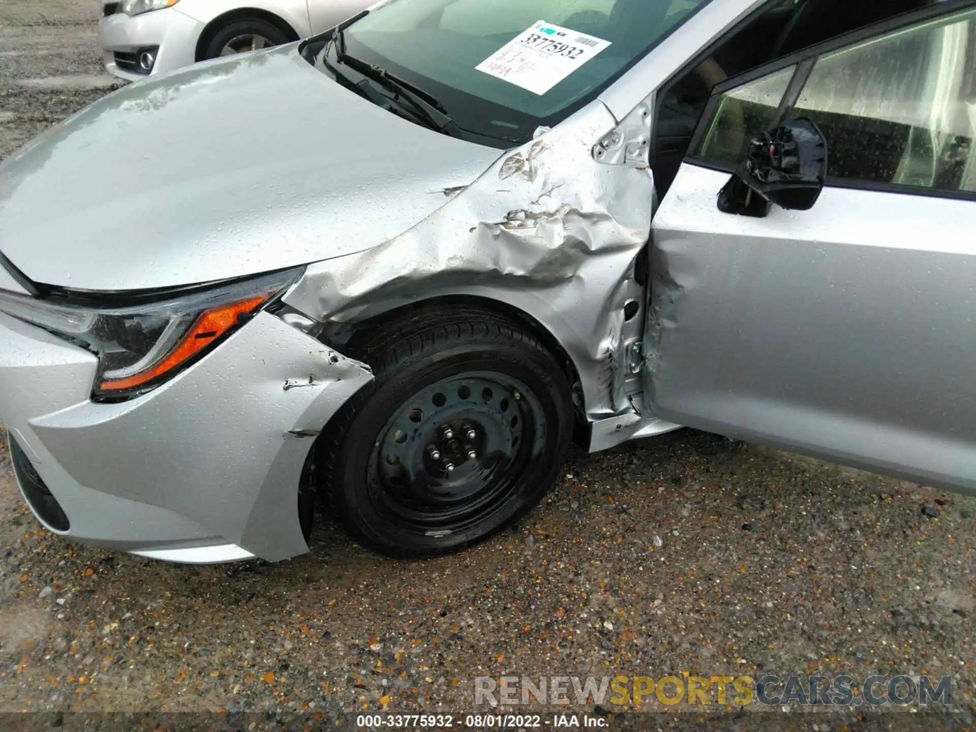 6 Photograph of a damaged car JTDEPRAE0LJ060133 TOYOTA COROLLA 2020