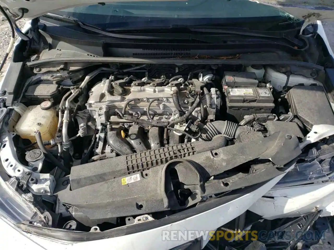 7 Photograph of a damaged car JTDEPRAE0LJ060357 TOYOTA COROLLA 2020