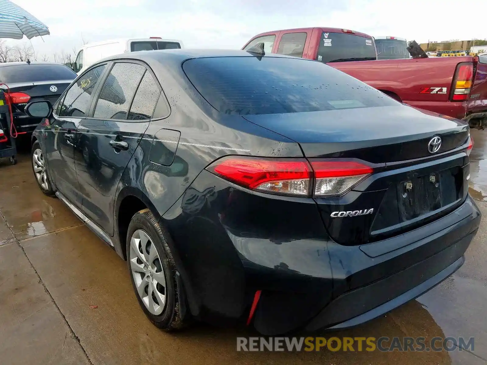 3 Photograph of a damaged car JTDEPRAE0LJ060388 TOYOTA COROLLA 2020