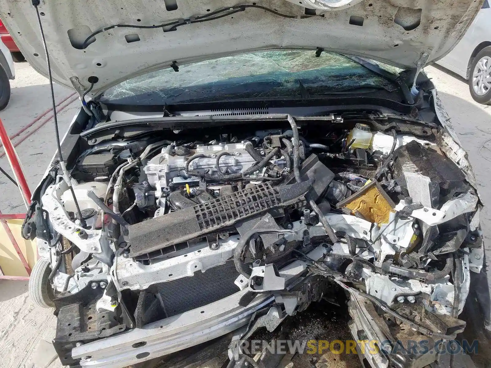 7 Photograph of a damaged car JTDEPRAE0LJ060777 TOYOTA COROLLA 2020