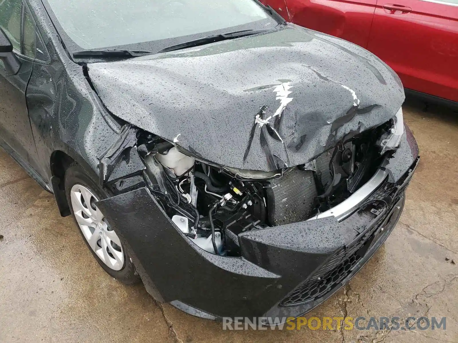 9 Photograph of a damaged car JTDEPRAE0LJ061010 TOYOTA COROLLA 2020