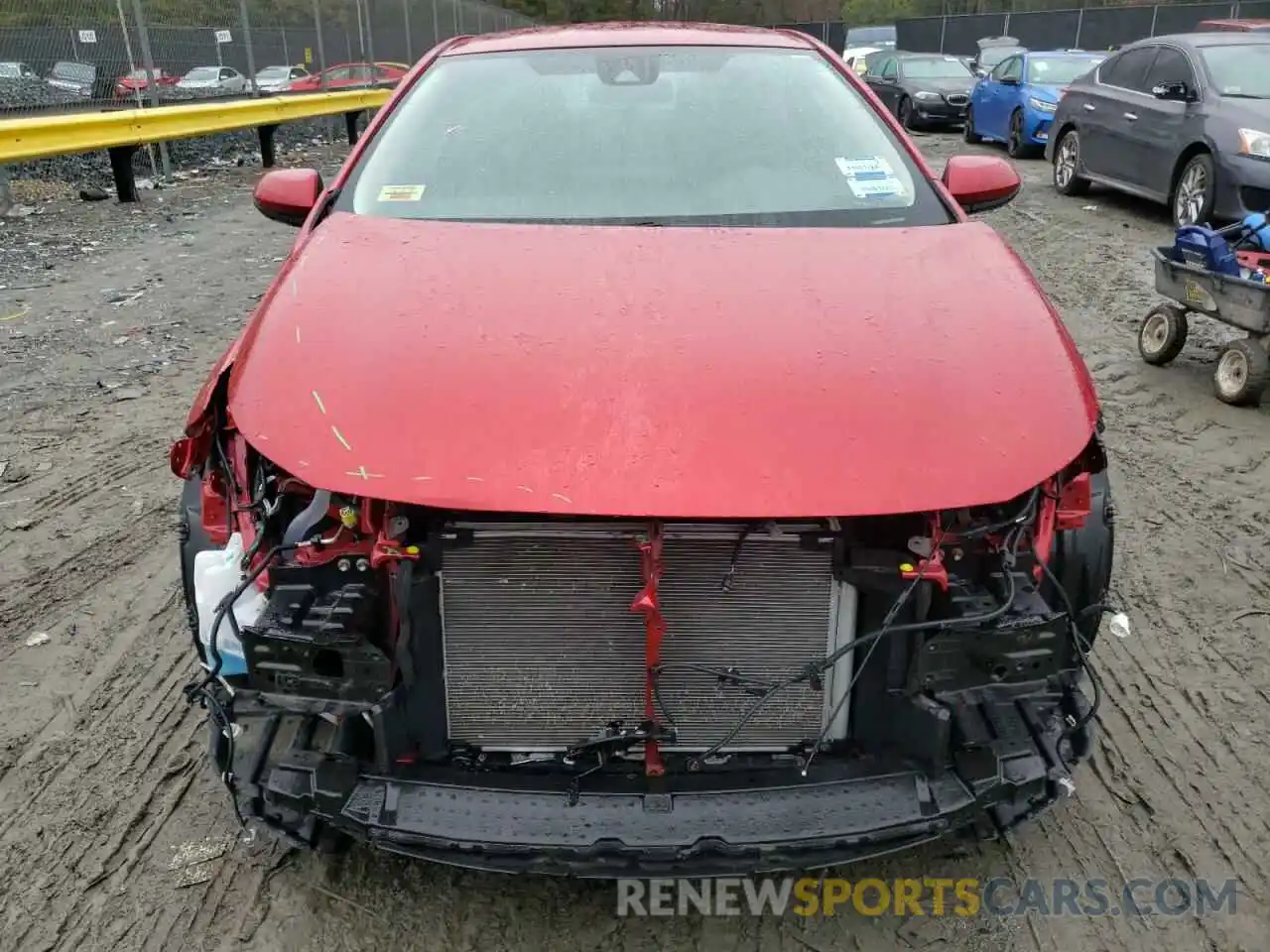 5 Photograph of a damaged car JTDEPRAE0LJ061430 TOYOTA COROLLA 2020