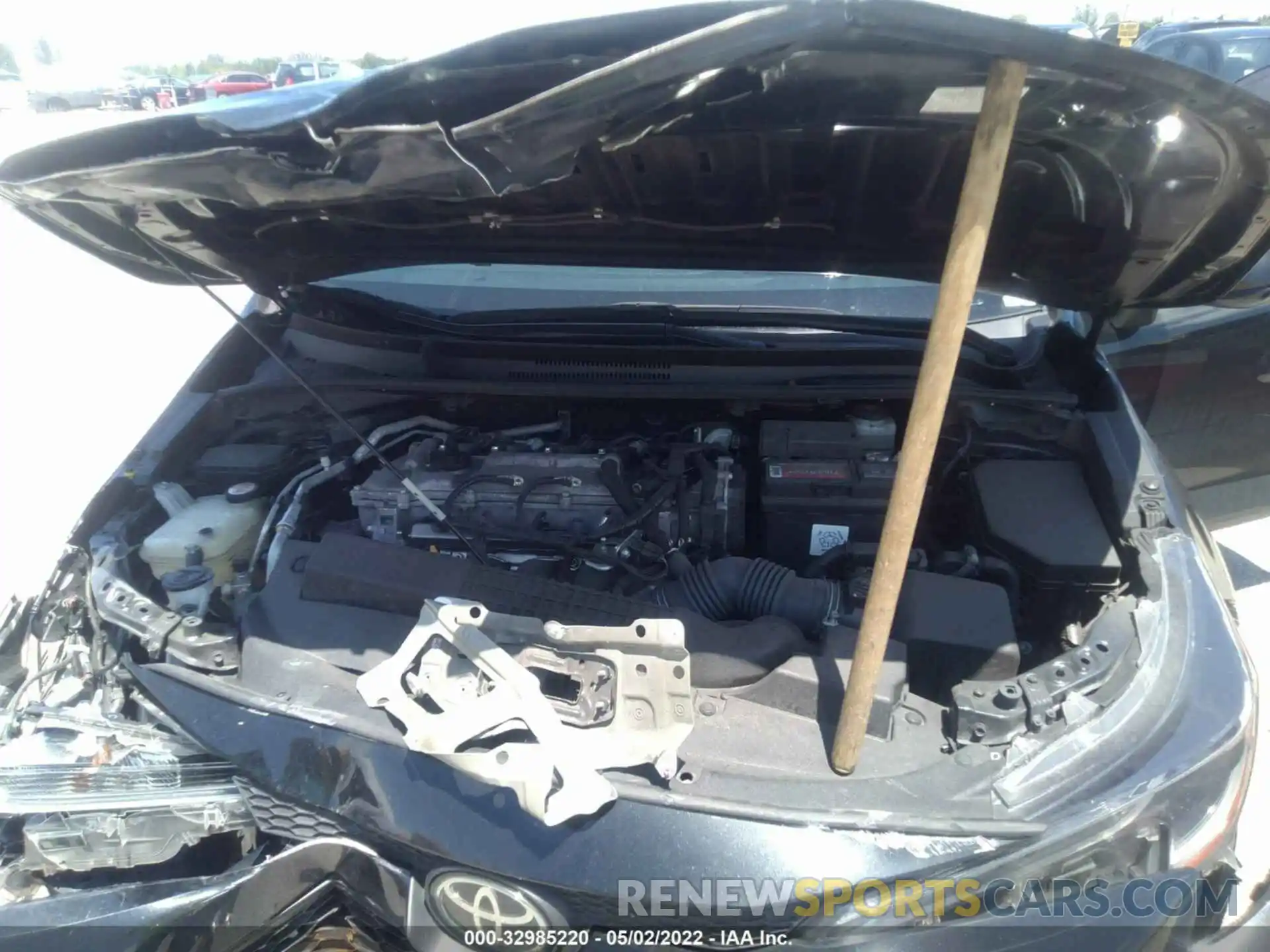 10 Photograph of a damaged car JTDEPRAE0LJ062111 TOYOTA COROLLA 2020