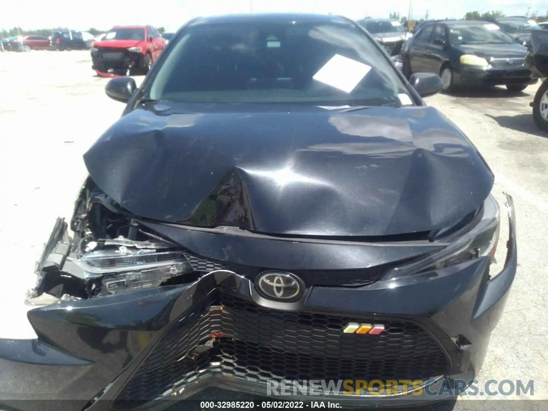 6 Photograph of a damaged car JTDEPRAE0LJ062111 TOYOTA COROLLA 2020