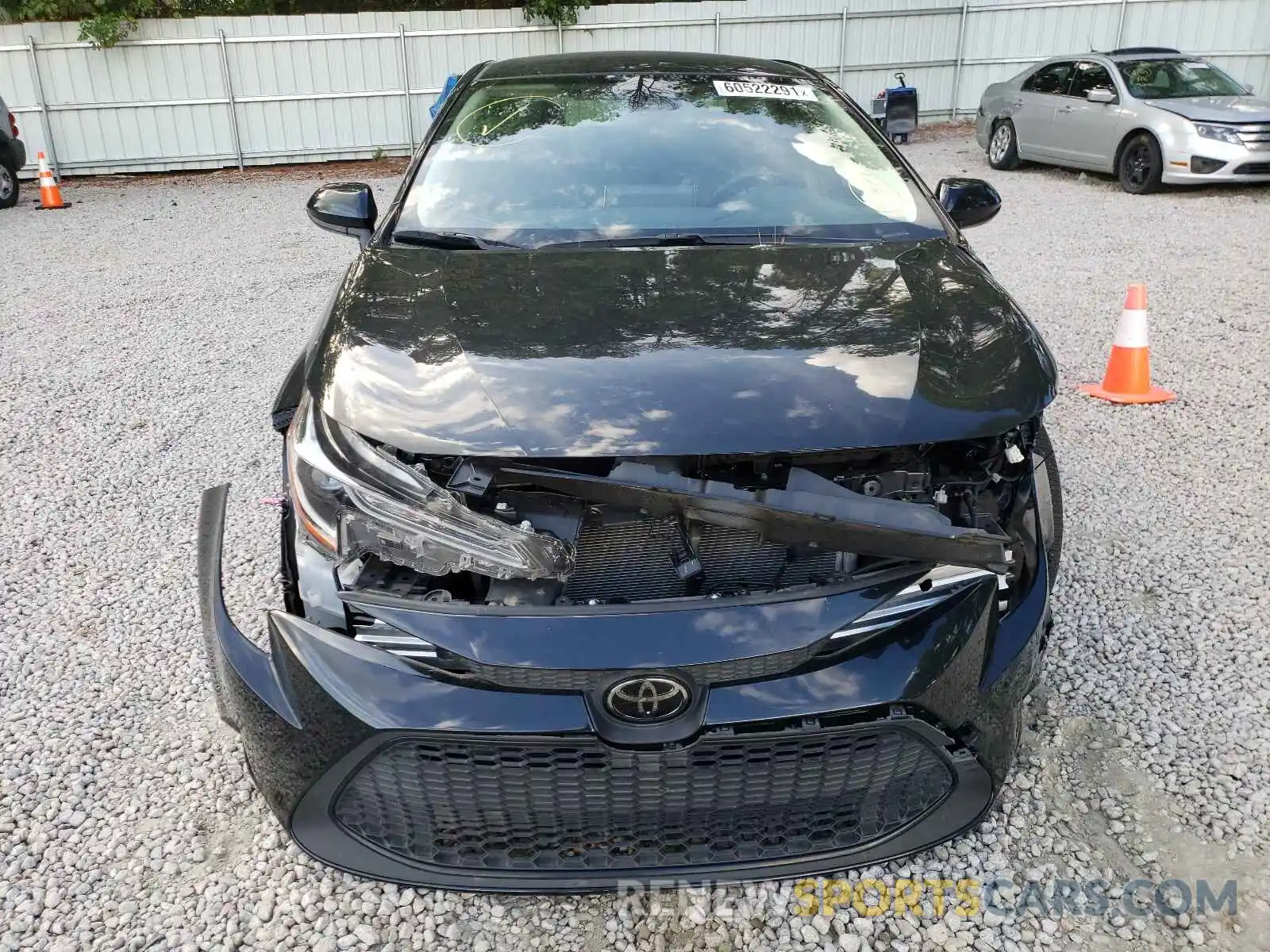 9 Photograph of a damaged car JTDEPRAE0LJ063341 TOYOTA COROLLA 2020