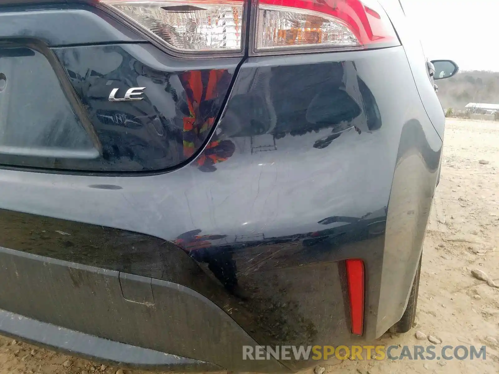 9 Photograph of a damaged car JTDEPRAE0LJ063663 TOYOTA COROLLA 2020