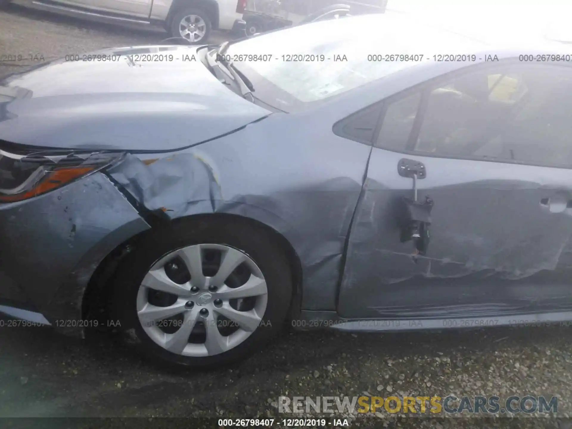 6 Photograph of a damaged car JTDEPRAE0LJ063873 TOYOTA COROLLA 2020