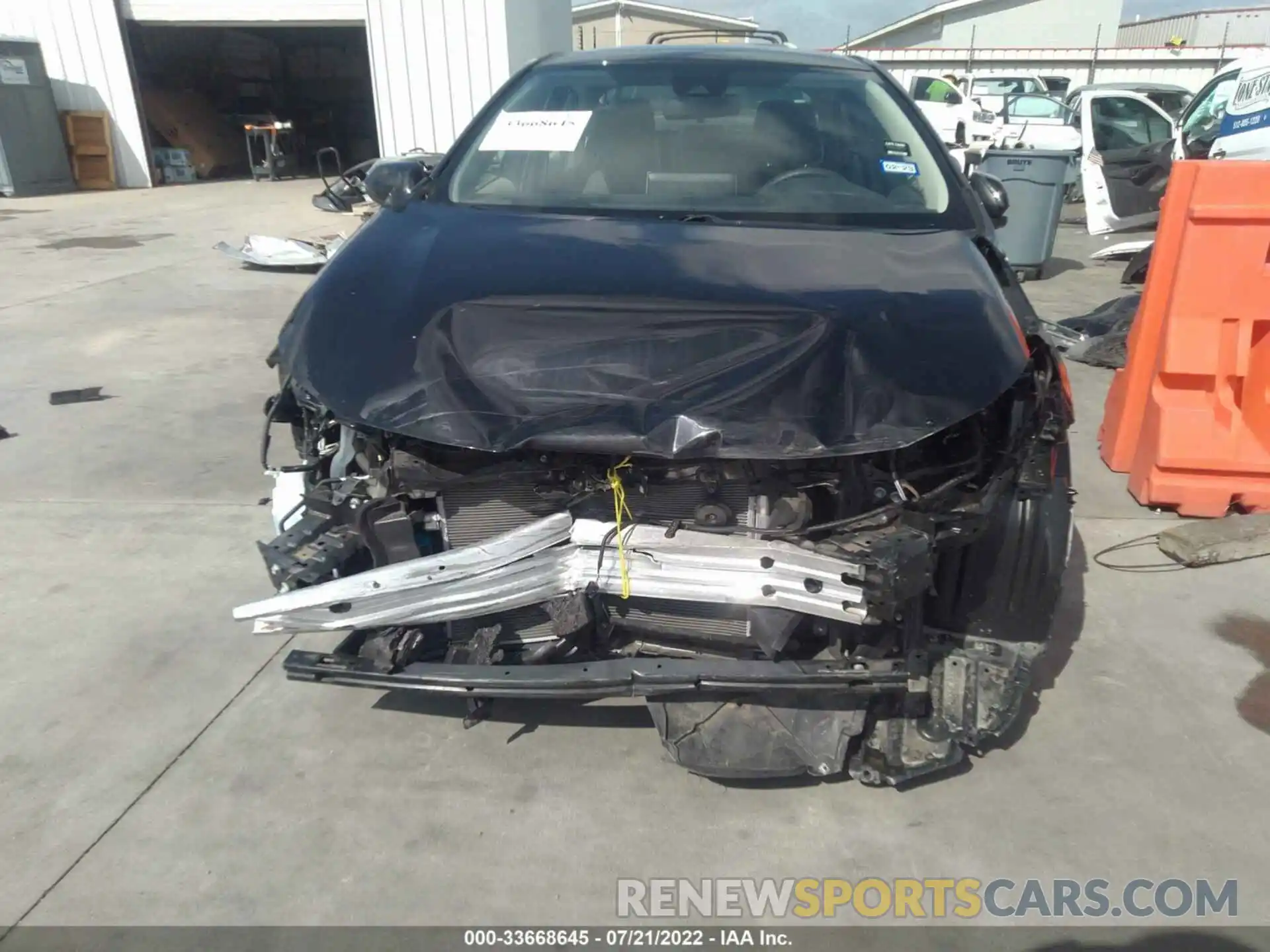 6 Photograph of a damaged car JTDEPRAE0LJ065364 TOYOTA COROLLA 2020