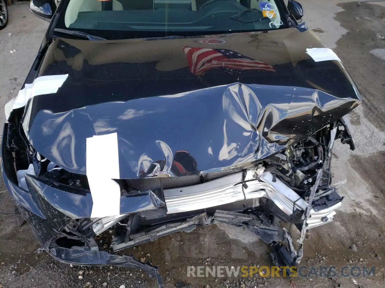 9 Photograph of a damaged car JTDEPRAE0LJ065963 TOYOTA COROLLA 2020