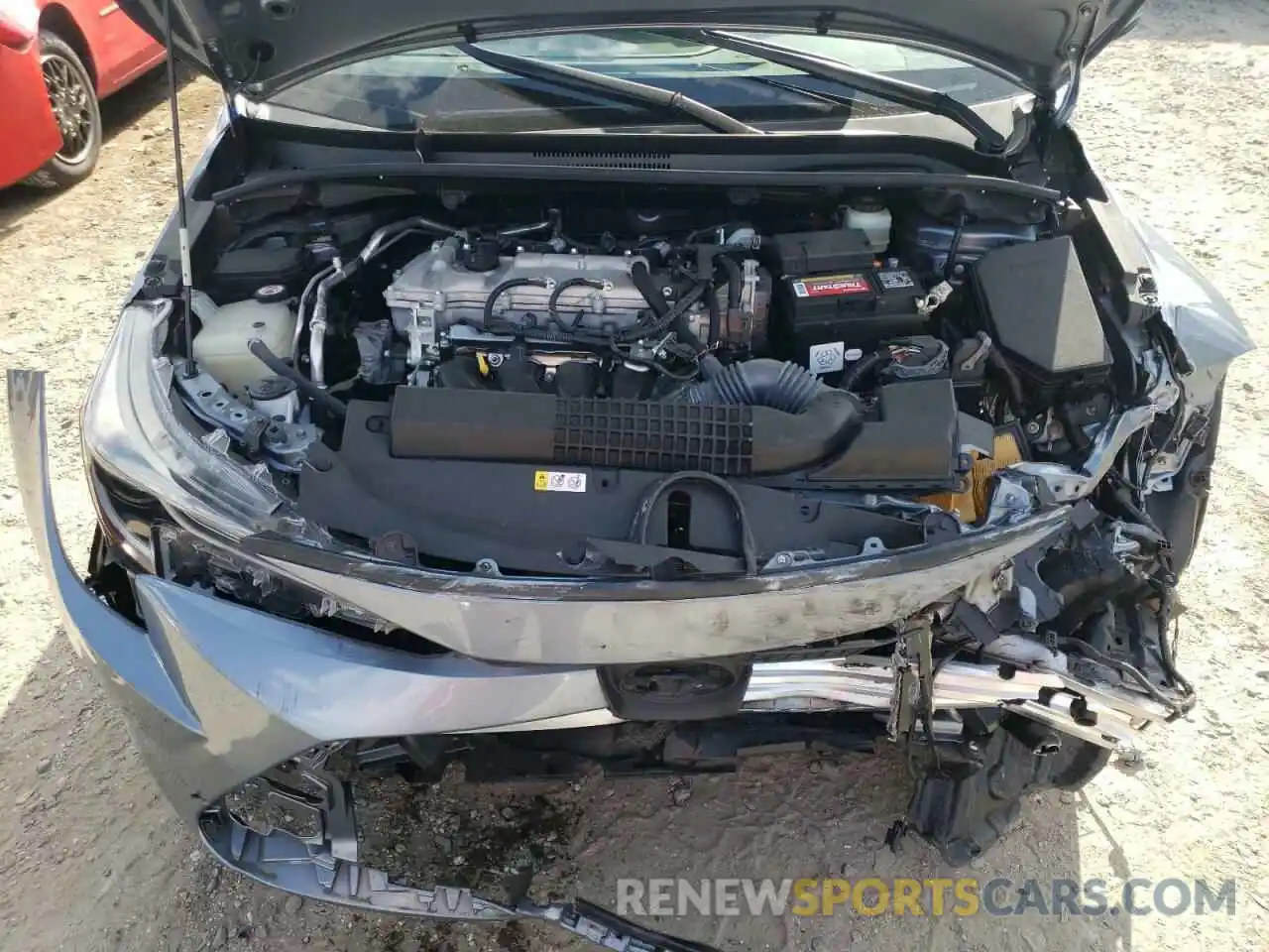 7 Photograph of a damaged car JTDEPRAE0LJ066594 TOYOTA COROLLA 2020