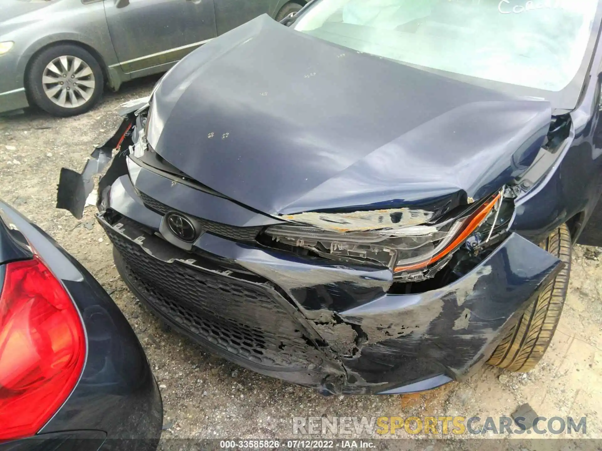 6 Photograph of a damaged car JTDEPRAE0LJ068216 TOYOTA COROLLA 2020