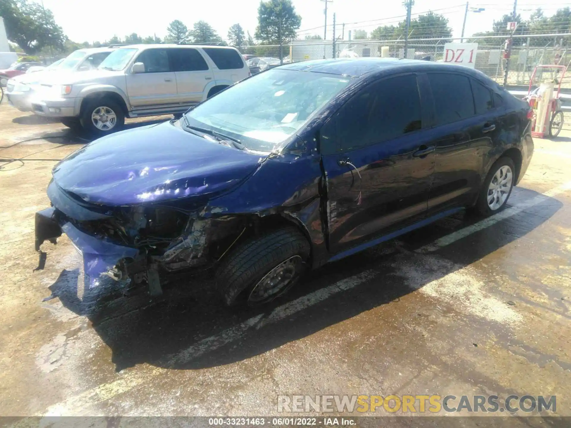 2 Photograph of a damaged car JTDEPRAE0LJ072184 TOYOTA COROLLA 2020