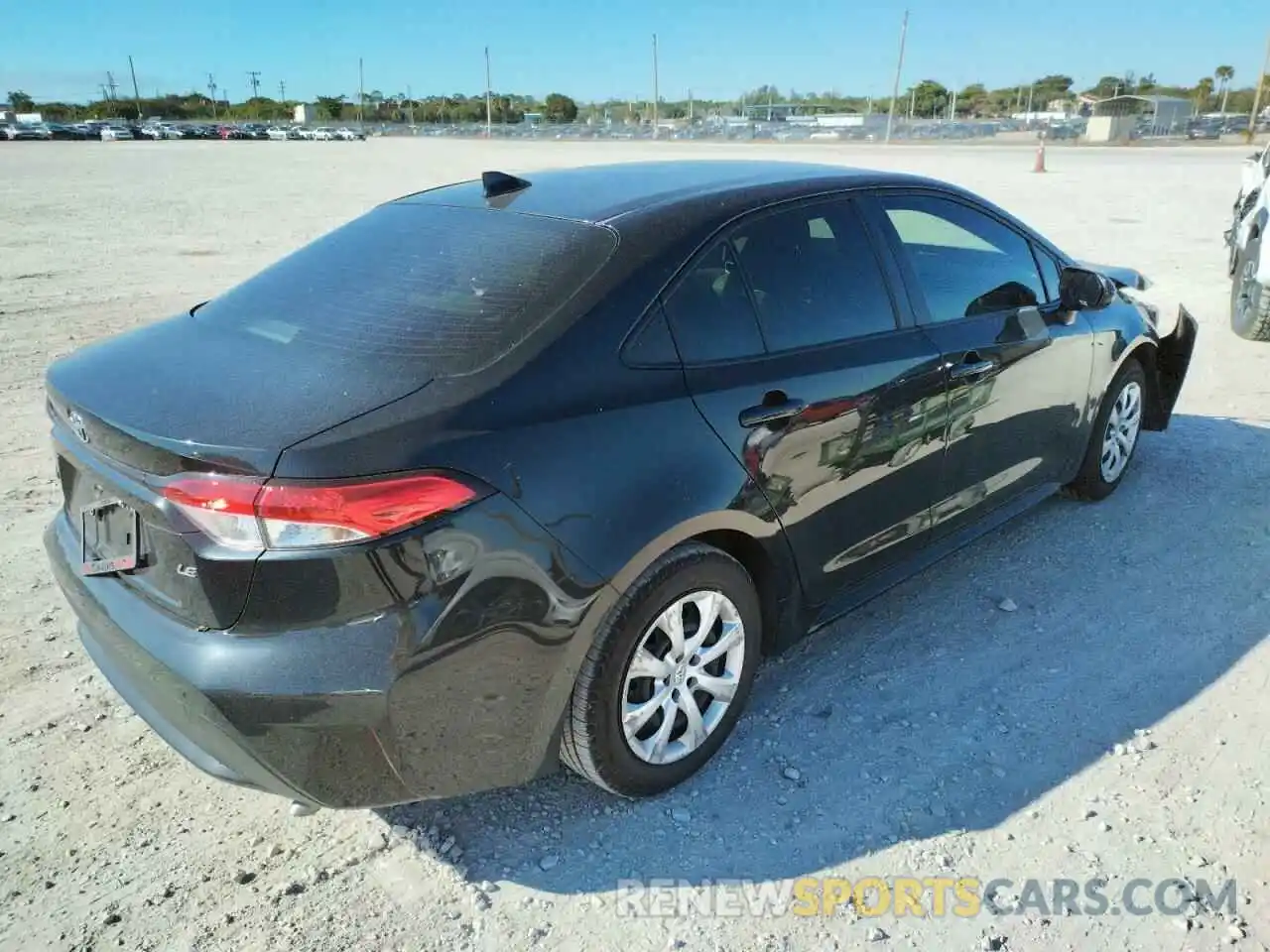 4 Photograph of a damaged car JTDEPRAE0LJ072945 TOYOTA COROLLA 2020