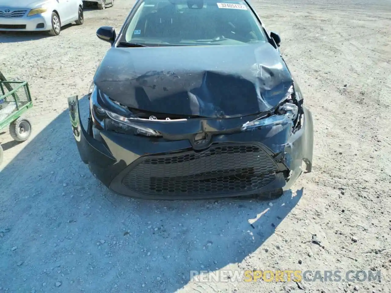 9 Photograph of a damaged car JTDEPRAE0LJ072945 TOYOTA COROLLA 2020