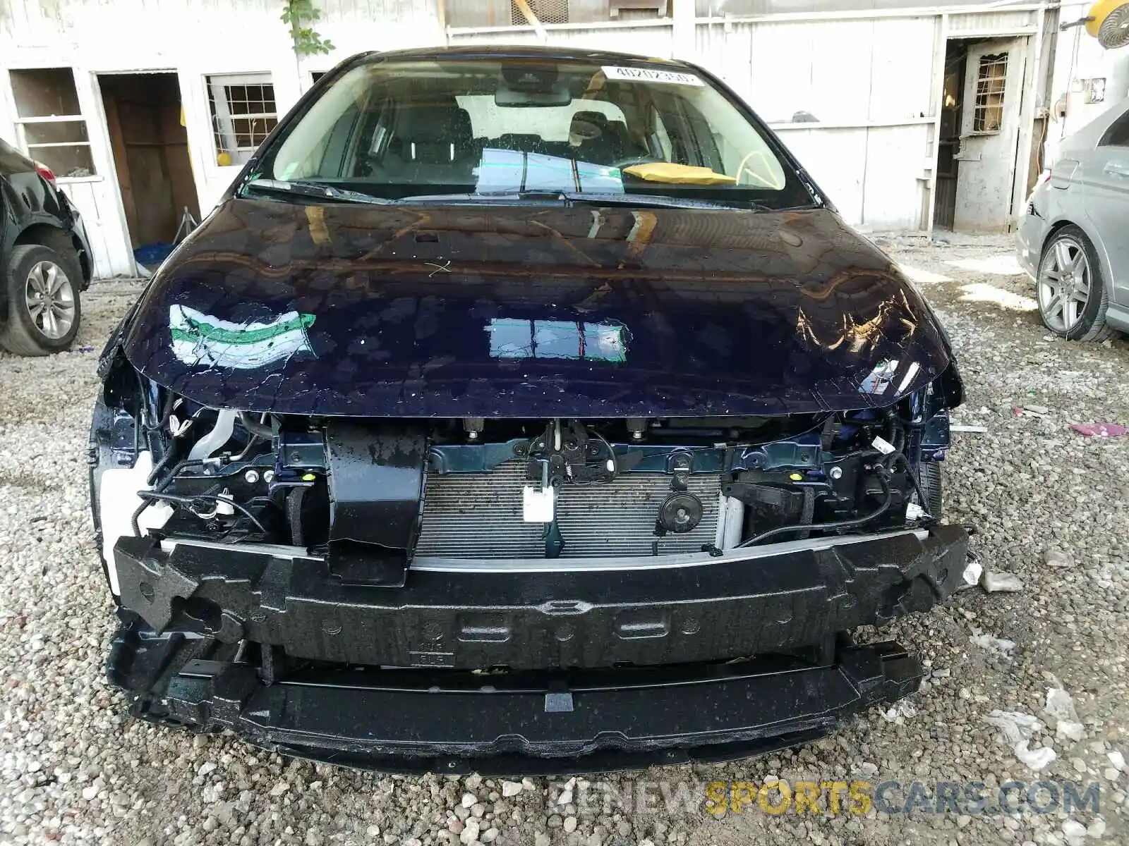 9 Фотография поврежденного автомобиля JTDEPRAE0LJ074078 TOYOTA COROLLA 2020