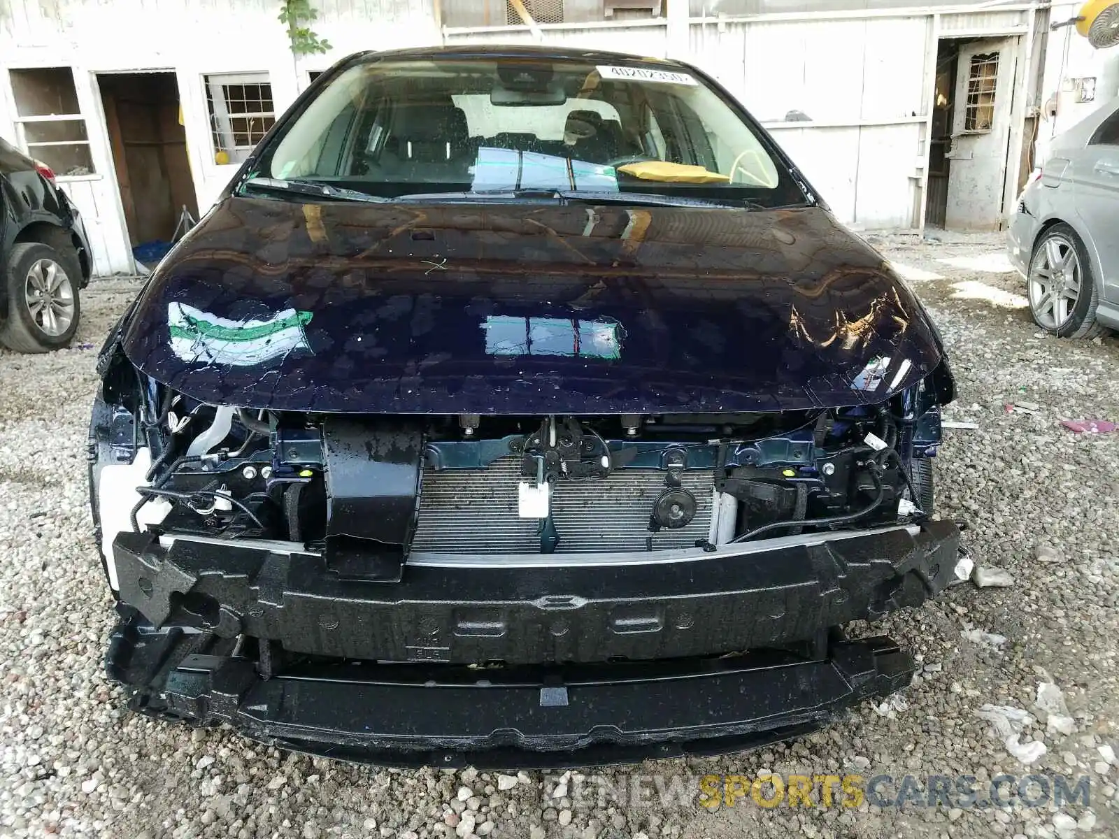 9 Photograph of a damaged car JTDEPRAE0LJ074078 TOYOTA COROLLA 2020