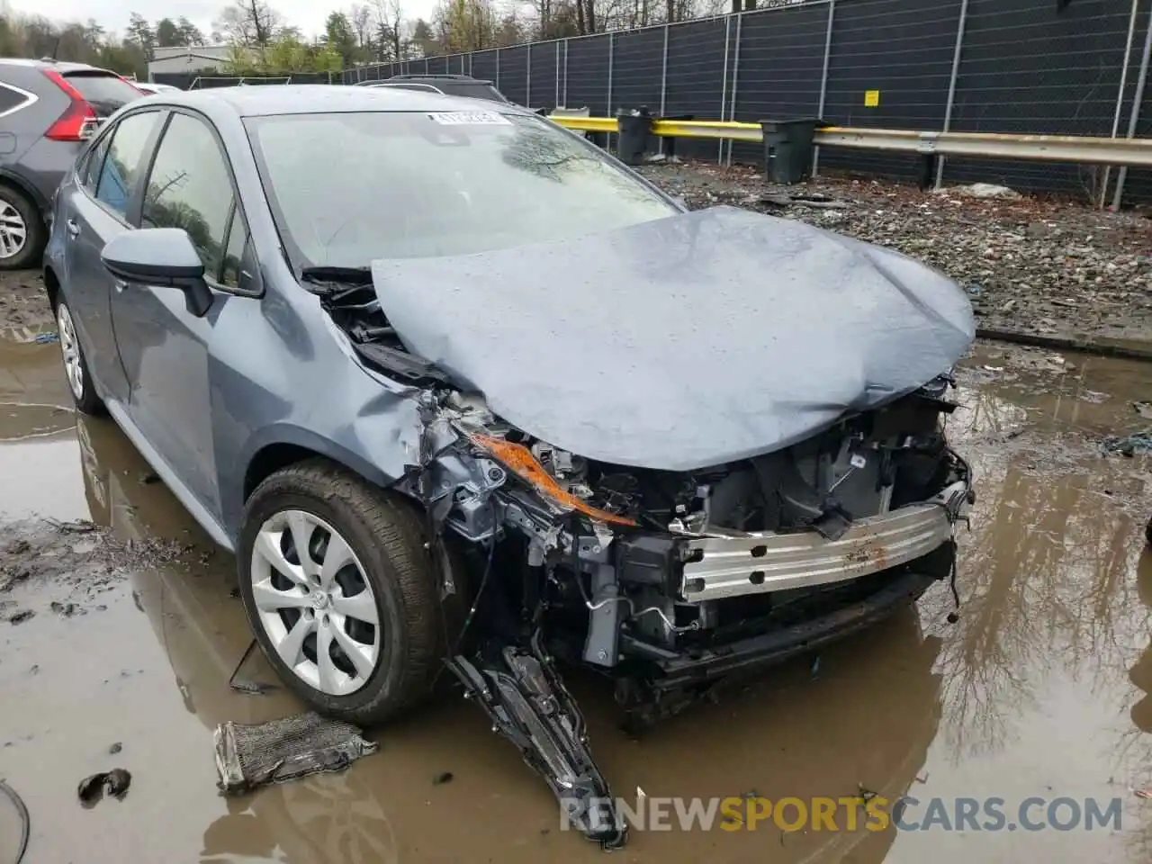 9 Photograph of a damaged car JTDEPRAE0LJ074176 TOYOTA COROLLA 2020