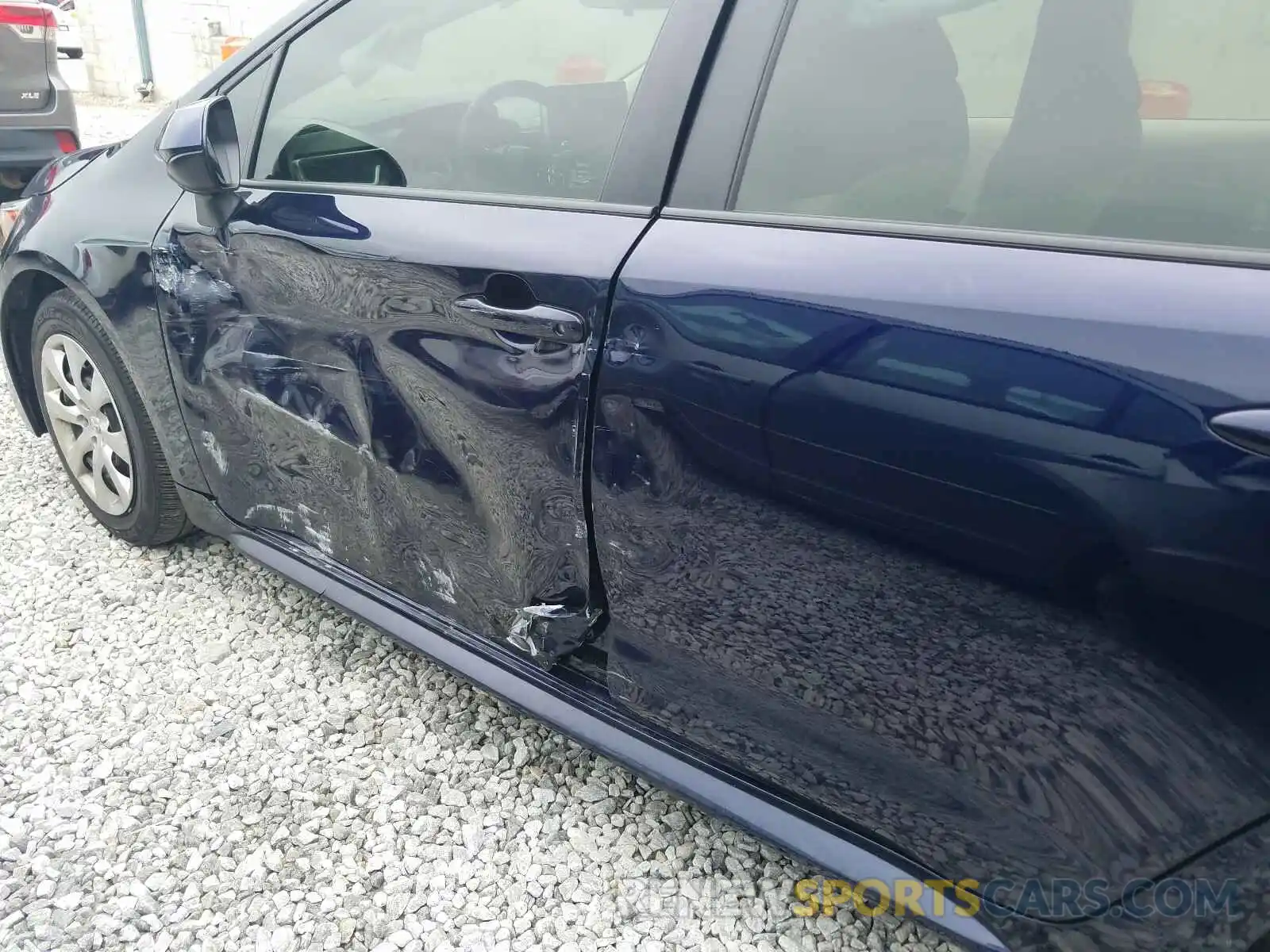 9 Photograph of a damaged car JTDEPRAE0LJ074470 TOYOTA COROLLA 2020