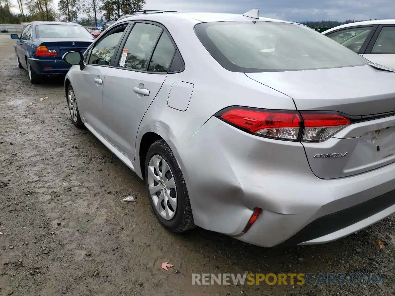 9 Photograph of a damaged car JTDEPRAE0LJ075294 TOYOTA COROLLA 2020