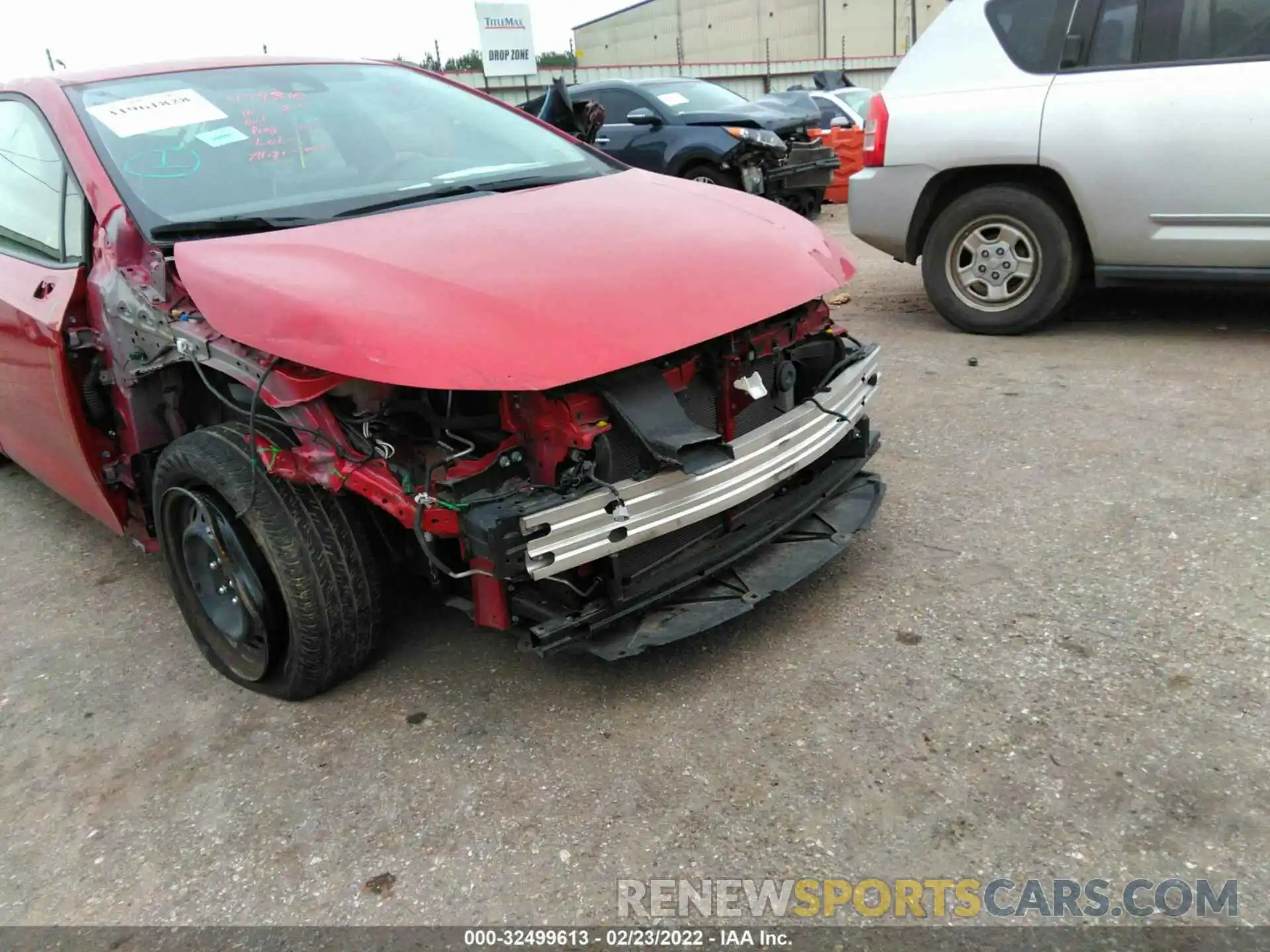 6 Photograph of a damaged car JTDEPRAE0LJ077790 TOYOTA COROLLA 2020