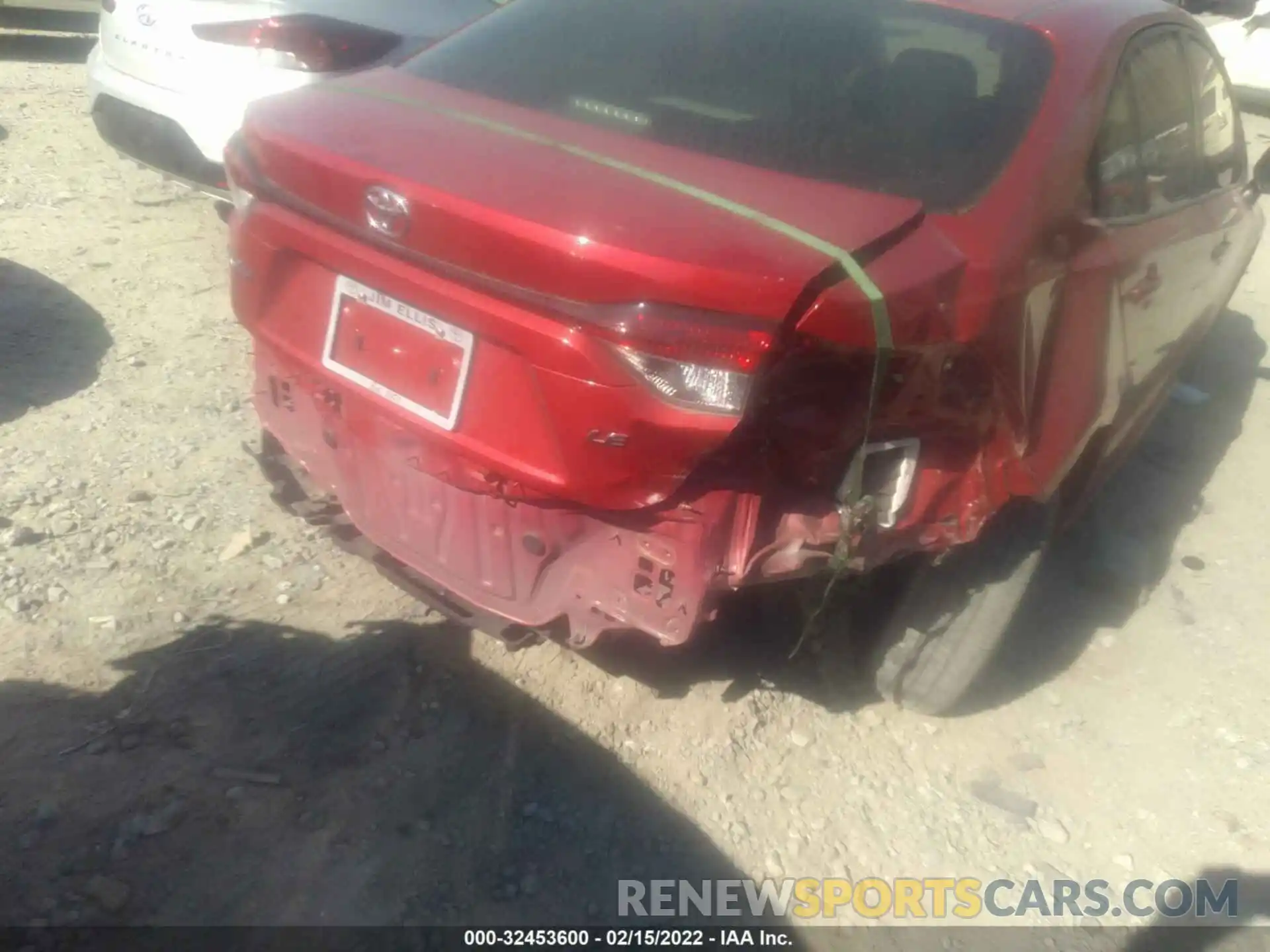 6 Photograph of a damaged car JTDEPRAE0LJ078700 TOYOTA COROLLA 2020