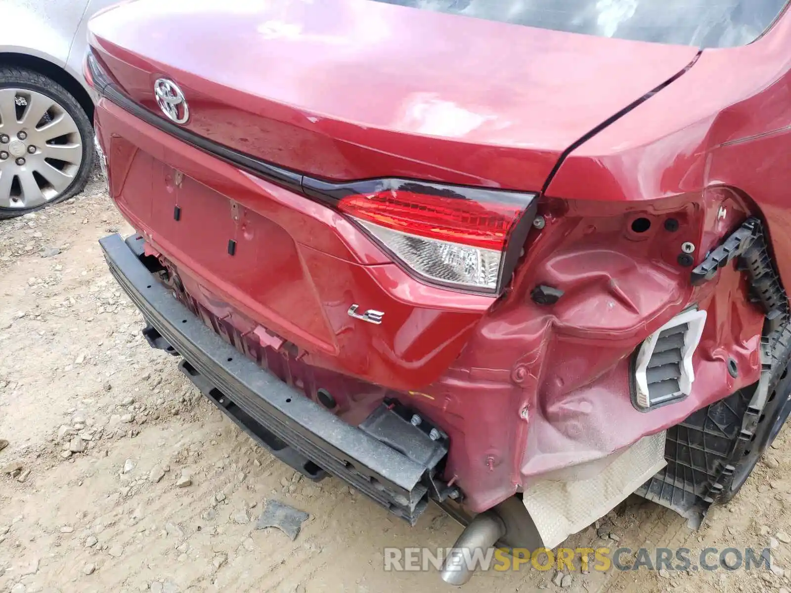 9 Photograph of a damaged car JTDEPRAE0LJ078891 TOYOTA COROLLA 2020